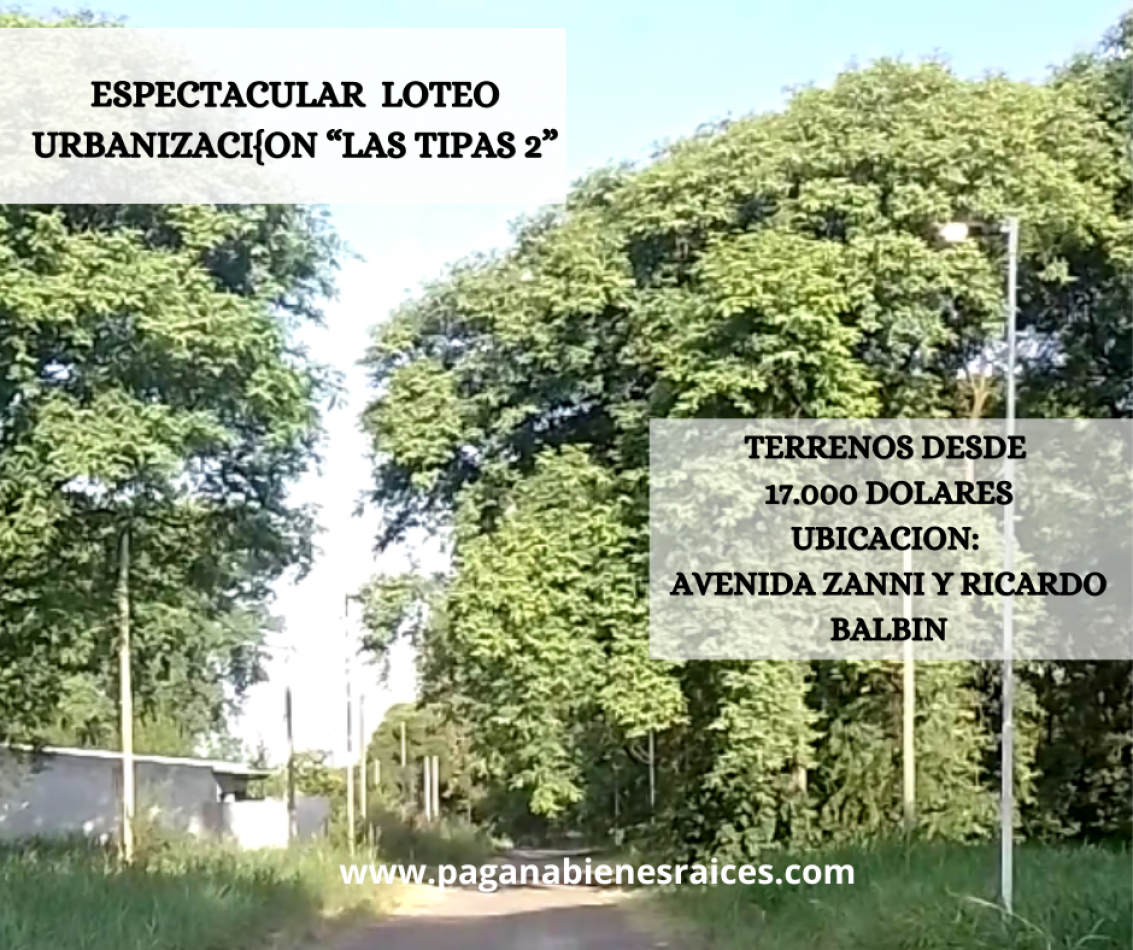 TERRENO EN VENTA!!!