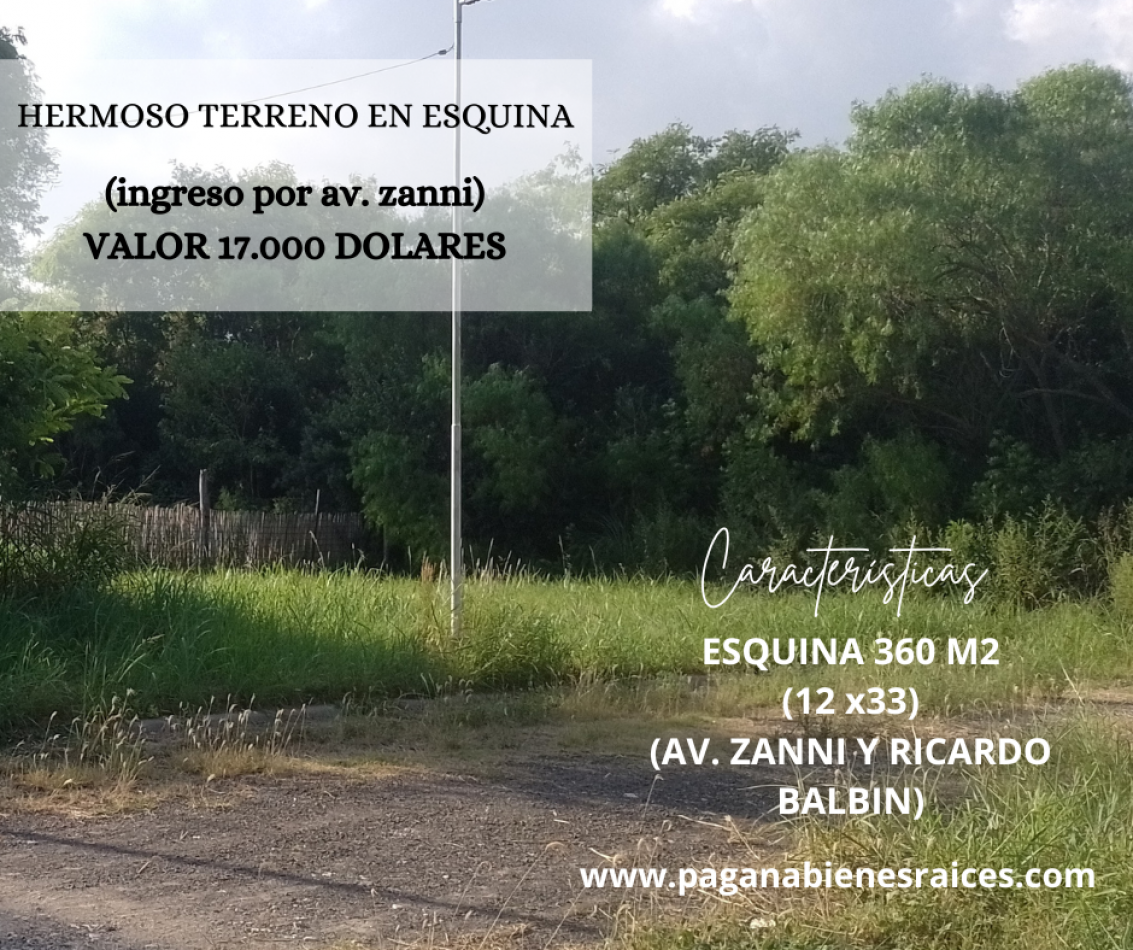 TERRENO EN VENTA!!!