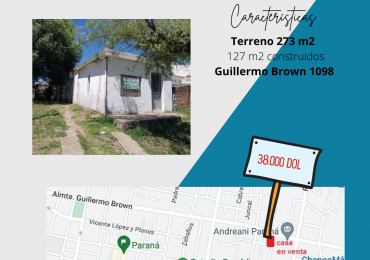 Casa 2 dormitorios en venta