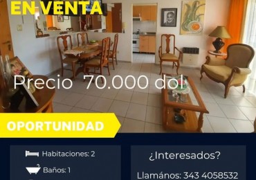 Departamento Centrico 2 dormitorios!!!